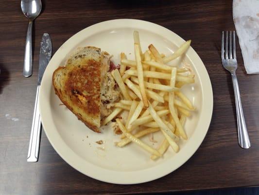 Reuben with the fixins