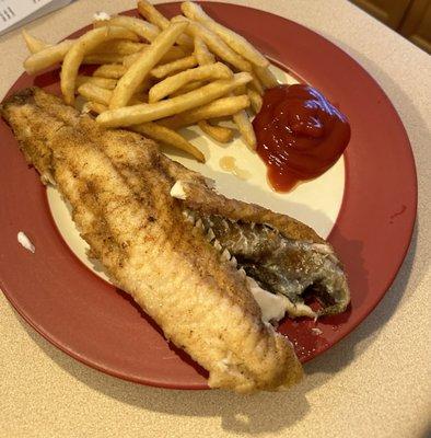 Walleye and fries.