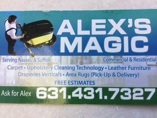 Alex's Magic Carpet Cleaning