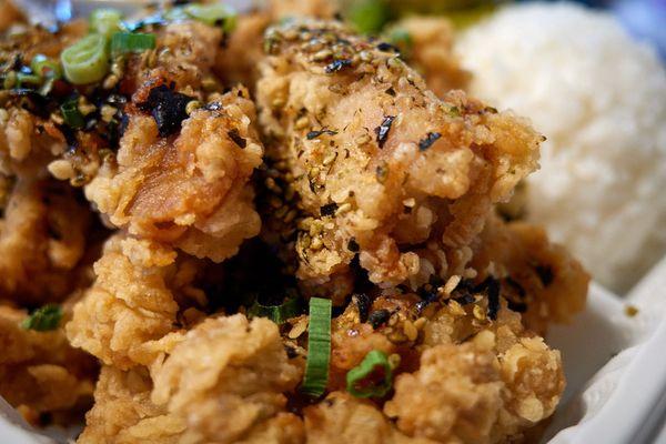 Furikake chicken plate