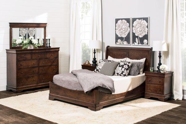 Louis Phillipe Bedroom collection by Simply Amish