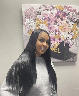 Traditional sew in and semi permanent color