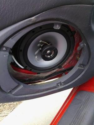 Broken speaker cover. Cmon man.