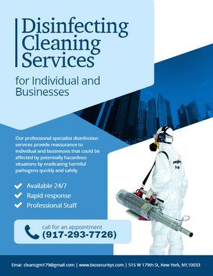 CGM Clean Smart Disinfect Services