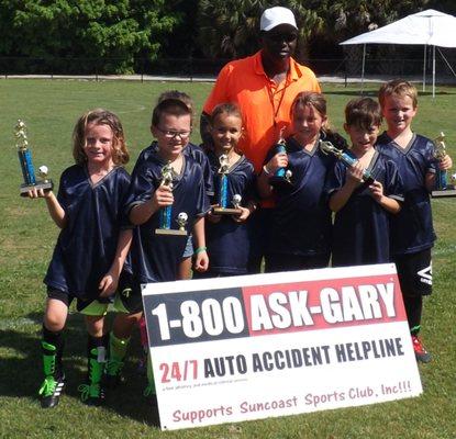 8 and under soccer Spring 2019. Boys and girls and just for fun!