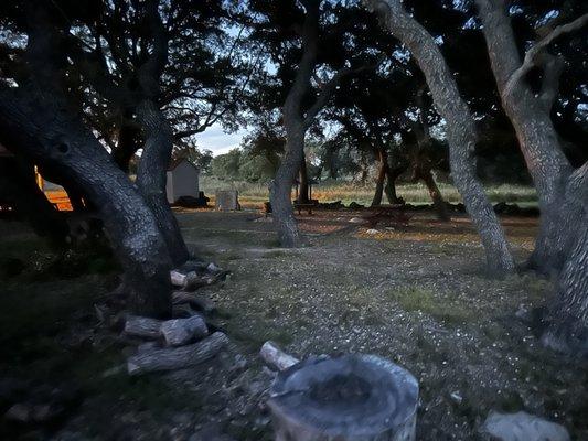 Great firepit area
