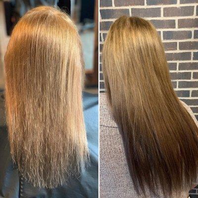 Hand tied extensions