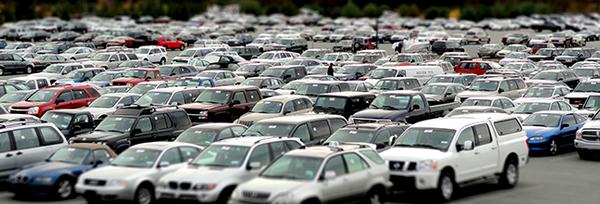 All range of vehicles from motorcycles to trucks