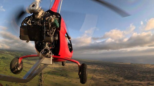 Cross country flight KonaUpoluHiloKona