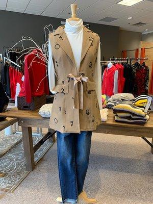 Who says you can't still command the room with business casual?