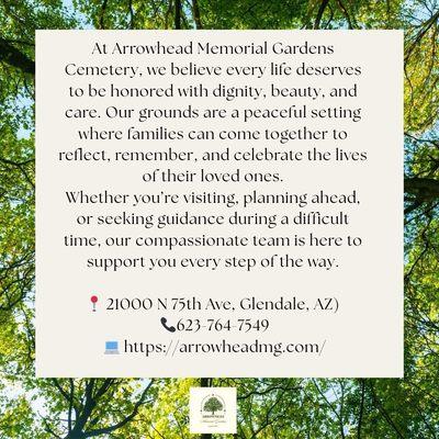 Information about the cemetery