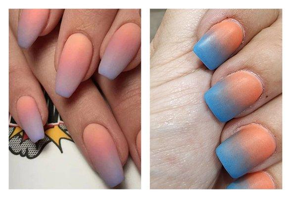 What I requested (left) vs what I got (right) I did request a square shape, but the colors are horrifically off.