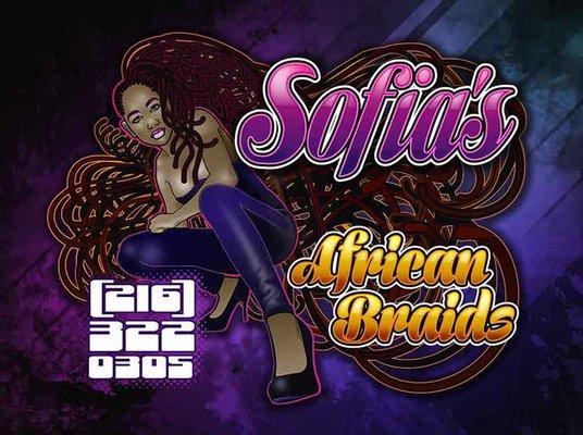Cleveland African braiding, hair braids salon.