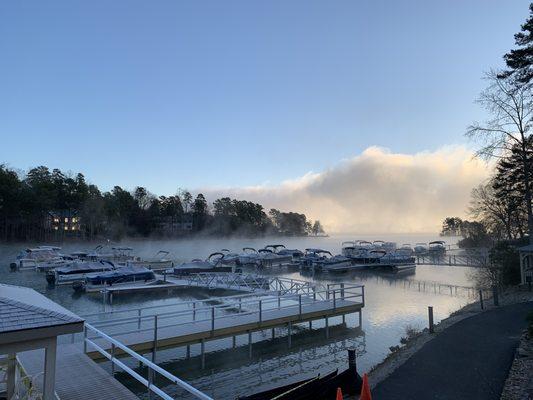 Docks in Keowee Key, Lake Keowee SC