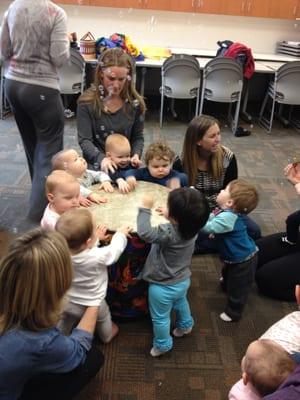 The drum is the highlight of every class.