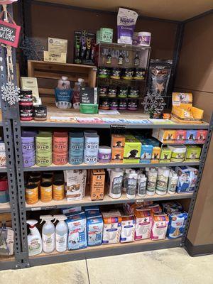 Their supplements area