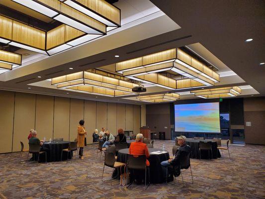 One of 3 rooms in the Community Center