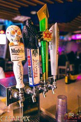 For everyone that loves draft beer we have the most popular beer on draft served very cold! We have beer towers available