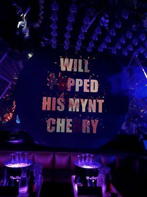 Will, popped his mynt cherry!