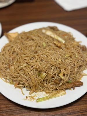 R6. Combination Lo Mein Noodles Substitute for Singapore Rice Noodles