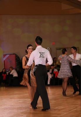 Pro-Am competition at Holiday Dance Classic in Vegas, 2015