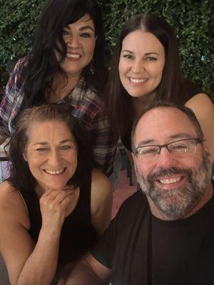 Fun night out dance with friends and students