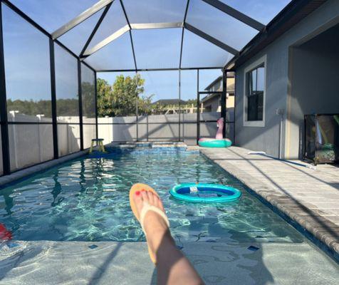 12 X 29 foot pool and spa