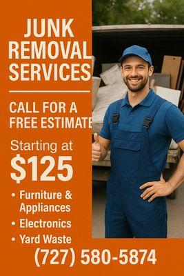 Junk Today Gone Tomorrow