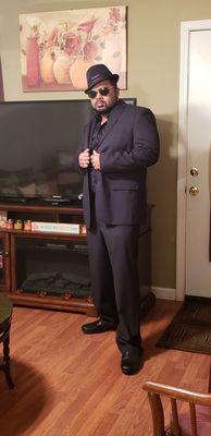 Jay Sain being pleased with the work from Reagan's Muffler