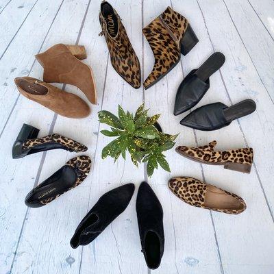 Fall shoes & booties.