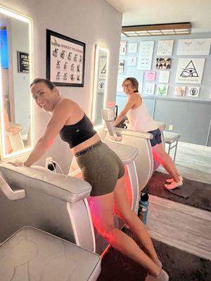 Position #7 Thighs Front, great for knee mobility, quads and hip flexor!