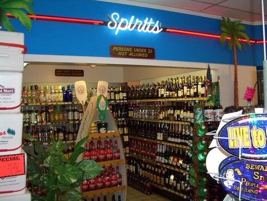 When the mood is just right Tops has the Spirits for you!