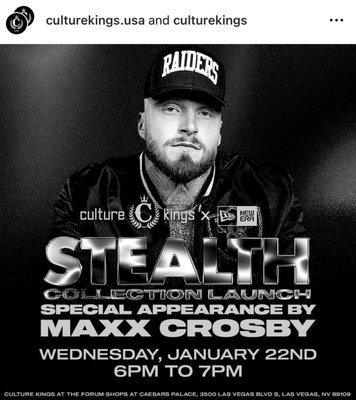 Check their instagram page for events