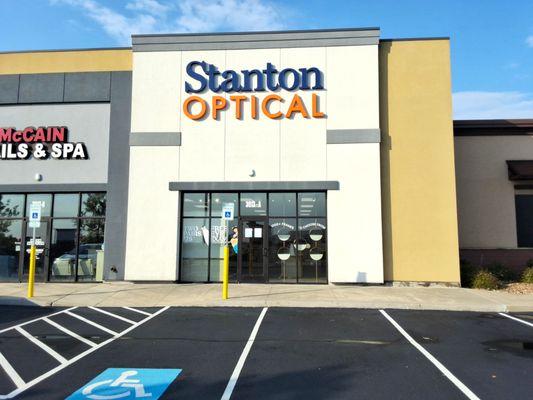 Storefront at Stanton Optical Store in North Little Rock, AR 72116