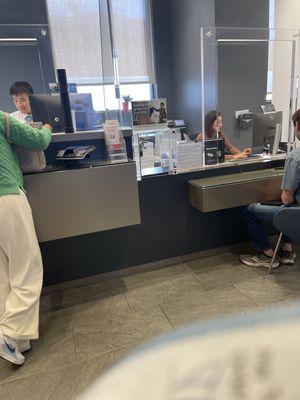 Been in line 20 minutes.