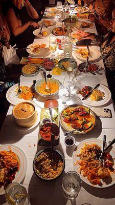 We had all the food!