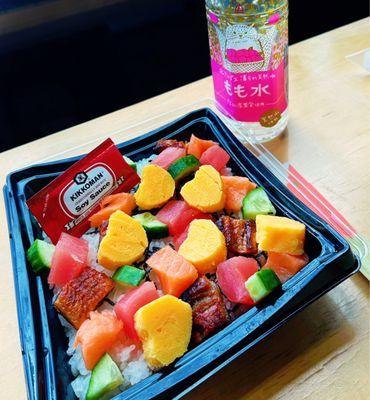 Chirashi & Sushi with Rice