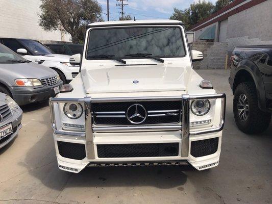 G-Class Brabus Accents Painted & Installed