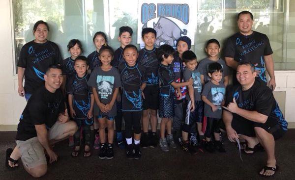 2018 Hawaii State Championship in Maui - O2 Wrestling competitors