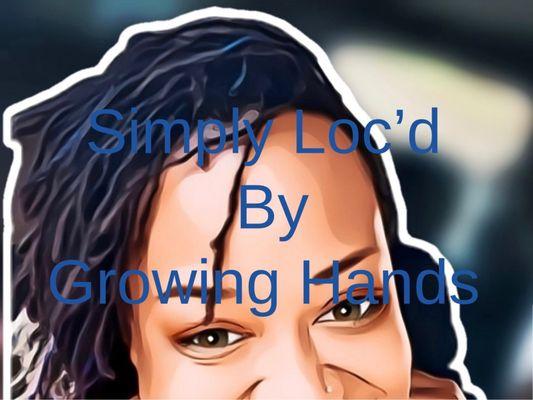 Simply Loc'd by Growing Hands logo
