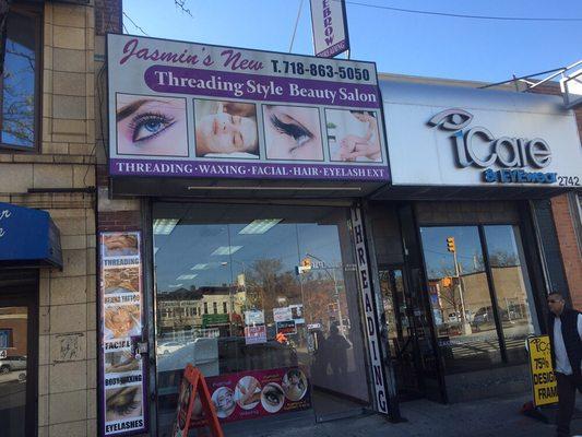 Jasmin's New Threading Style Salon