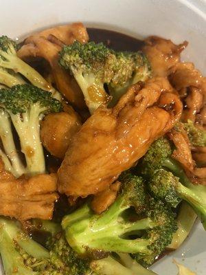 Chicken & Broccoli is good