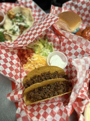 WE NOW HAVE TACO TUESDAY AT THE WING SHACK ON JOHN BARROW RD.