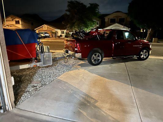 1250 Miles travelled immediately after their work !! 5 STARS !