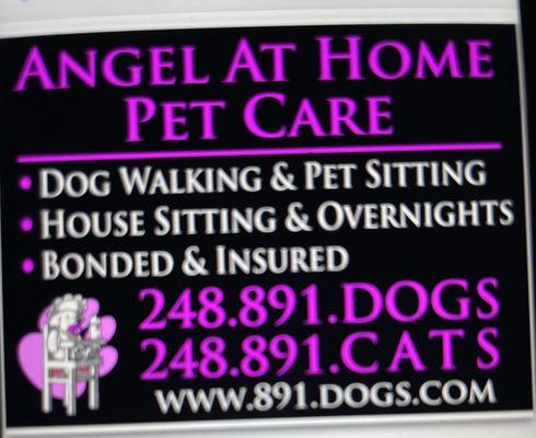 Angel At Home Pet Care