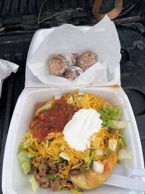 Indian Taco and Fry Bread Sugar Bites.