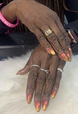 Natural acrylic overlay