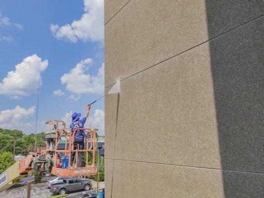 Commercial pressure washing services in Lexington KY