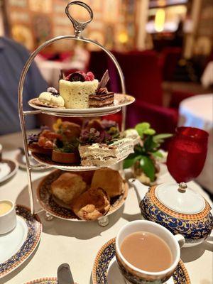 Afternoon tea - desserts totally different from what's on the menu
