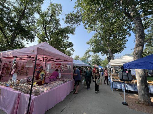 It was MUCH bigger than just this walkway, but I was too short to get a pic overlooking the whole park :)